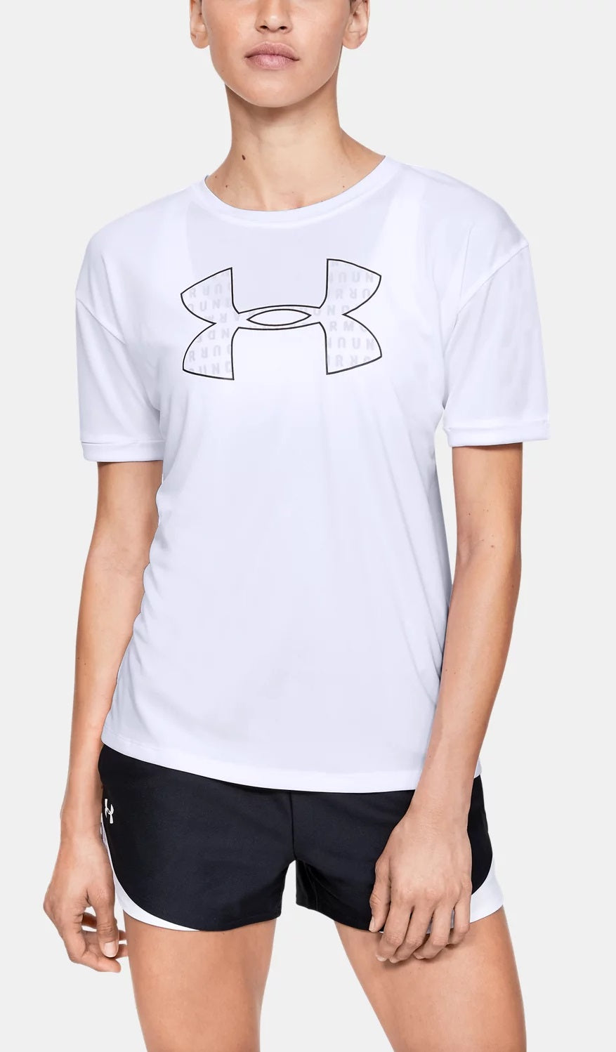 filosofía Scully Mayo Under Armour Performance Fashion Graphic Q2 Loose Fit T-Shirt 1351976- –  Mann Sports Outlet