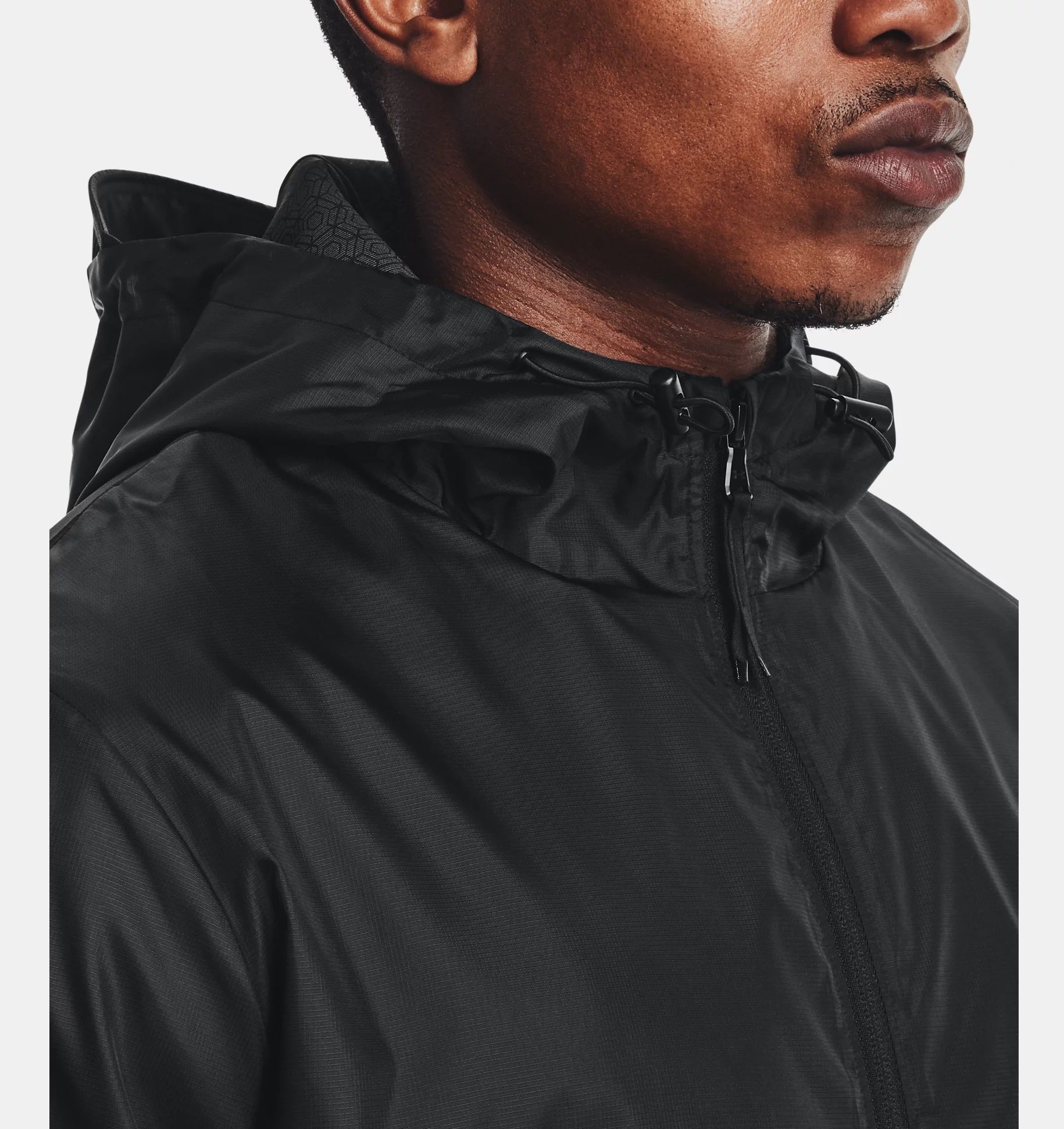 men's ua woven windbreaker jacket