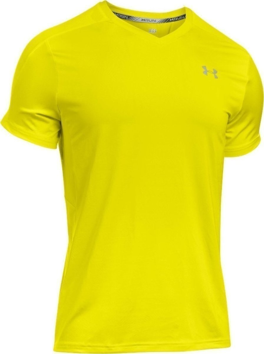 yellow under armour top