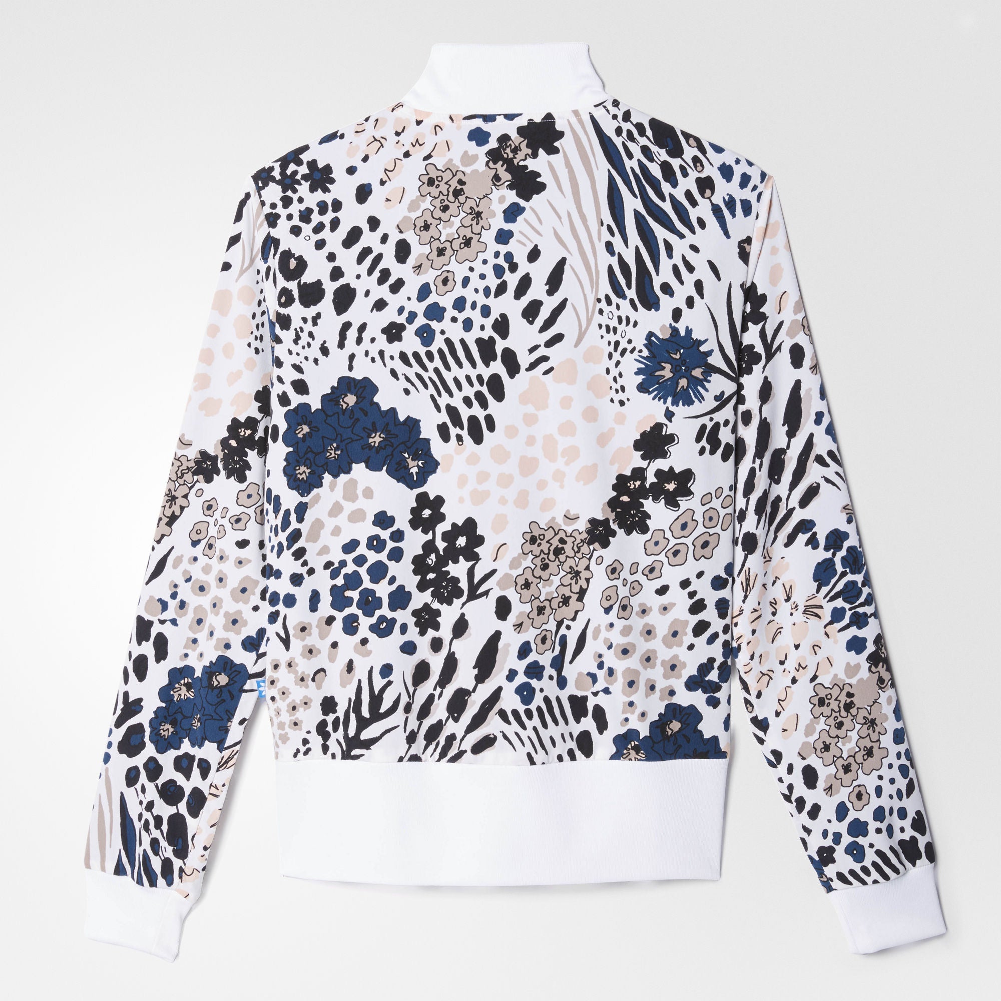 adidas allover print track jacket