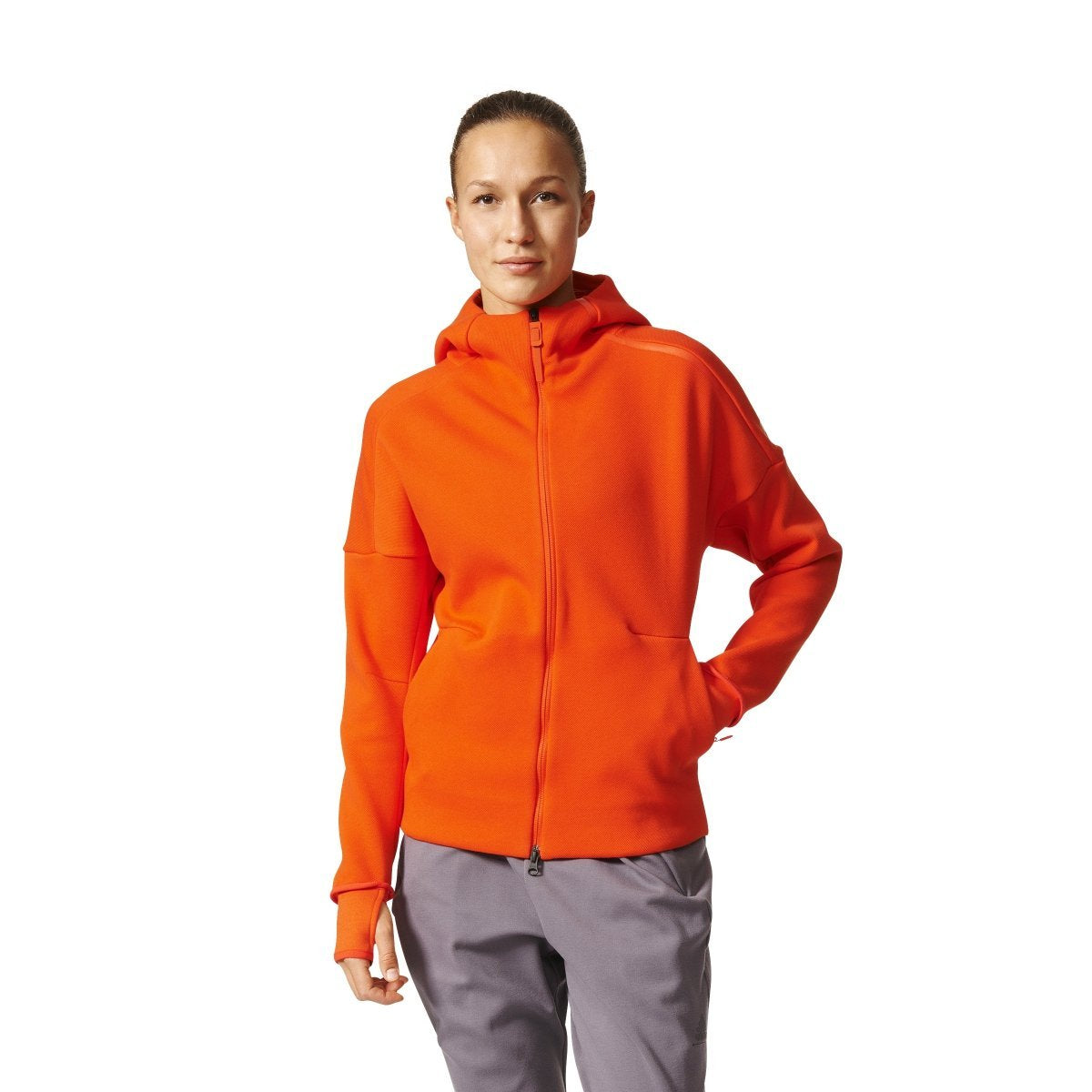 Women Athletics Adidas Z N E Hoodie B Mann Sports Outlet