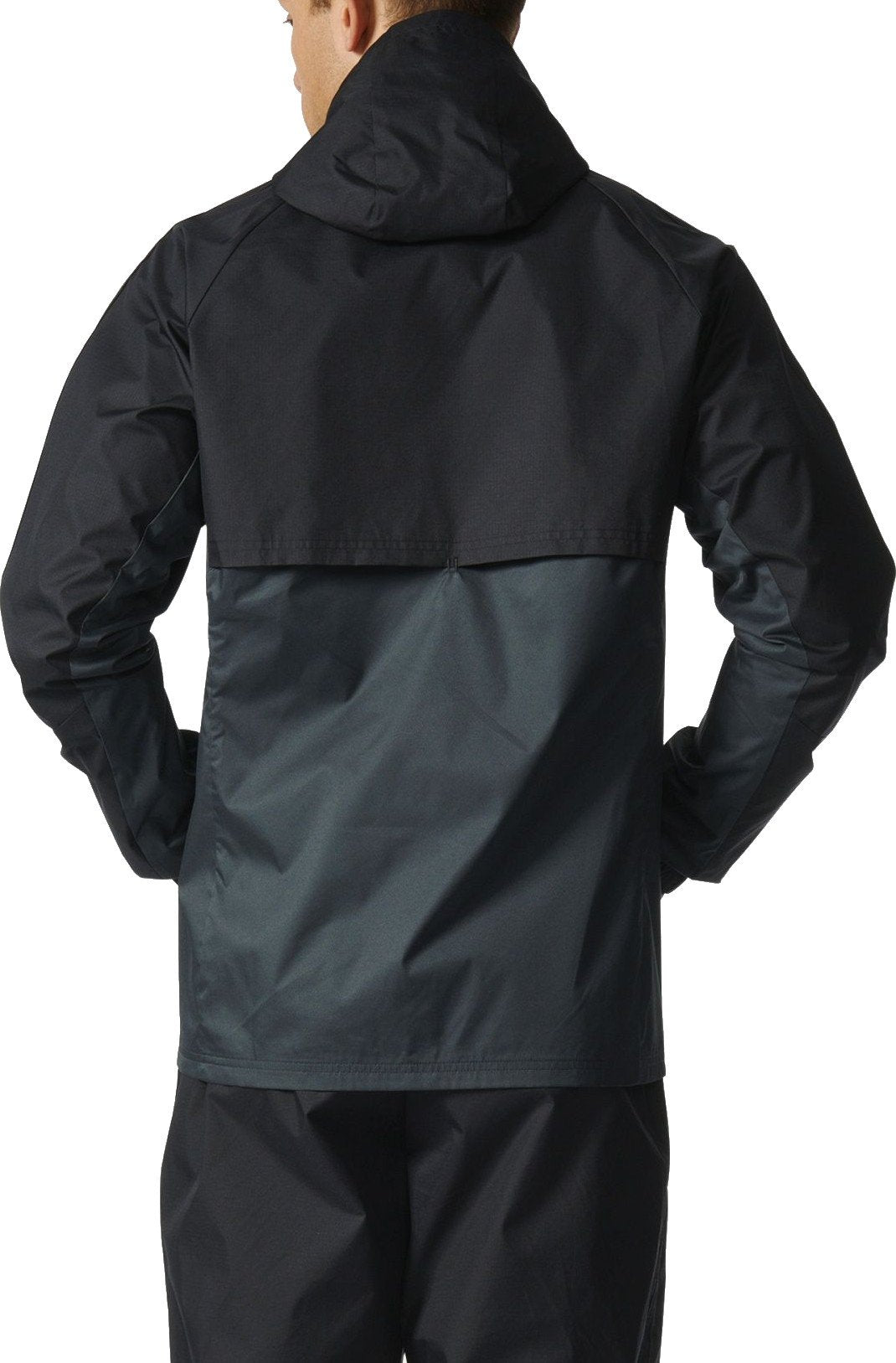 Adidas Tiro 17 Rain Jacket - Black/Grey 