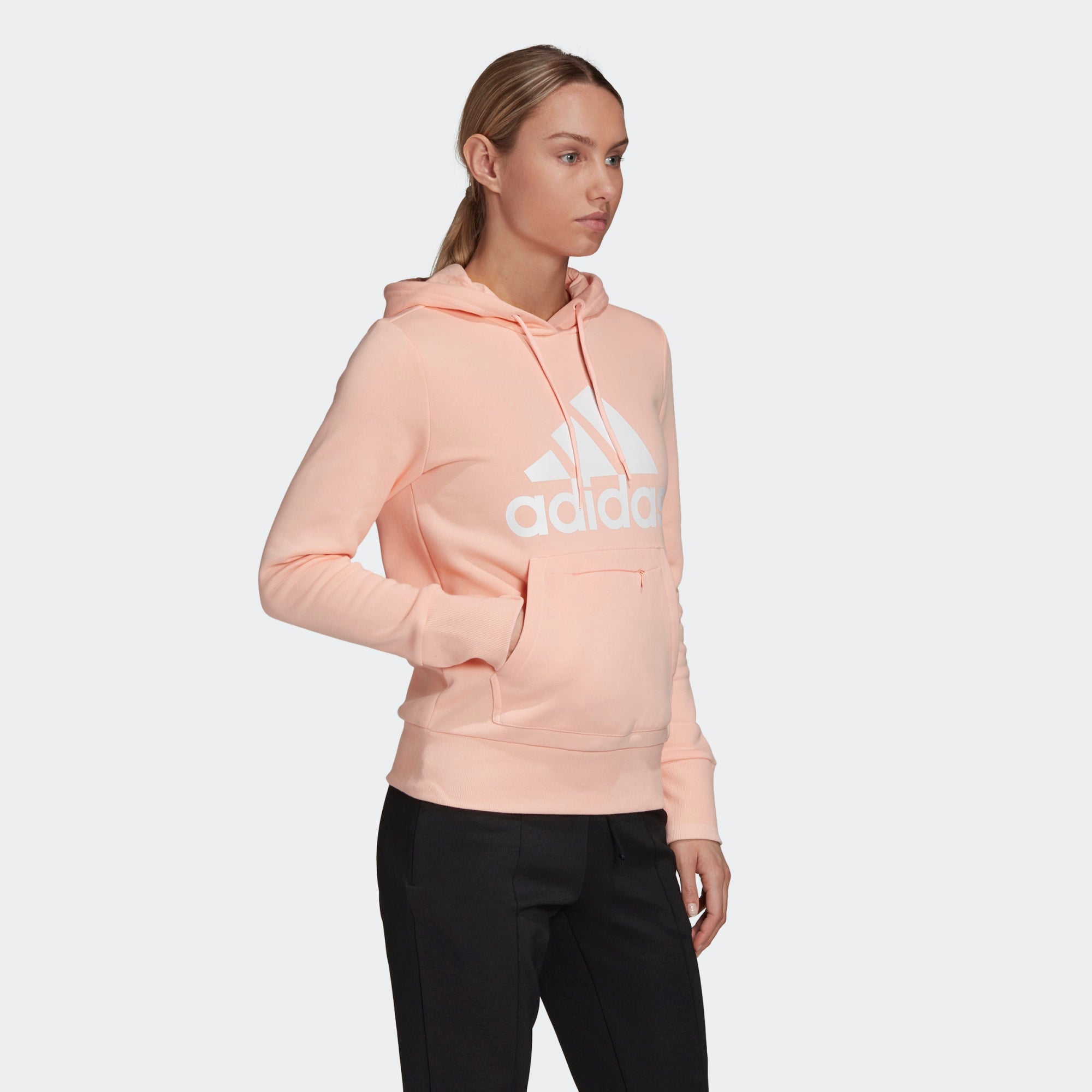 Ga lekker liggen Vrijstelling Praten Adidas Women's Badge of Sport Pullover Fleece Hoodie GC6918 – Mann Sports  Outlet