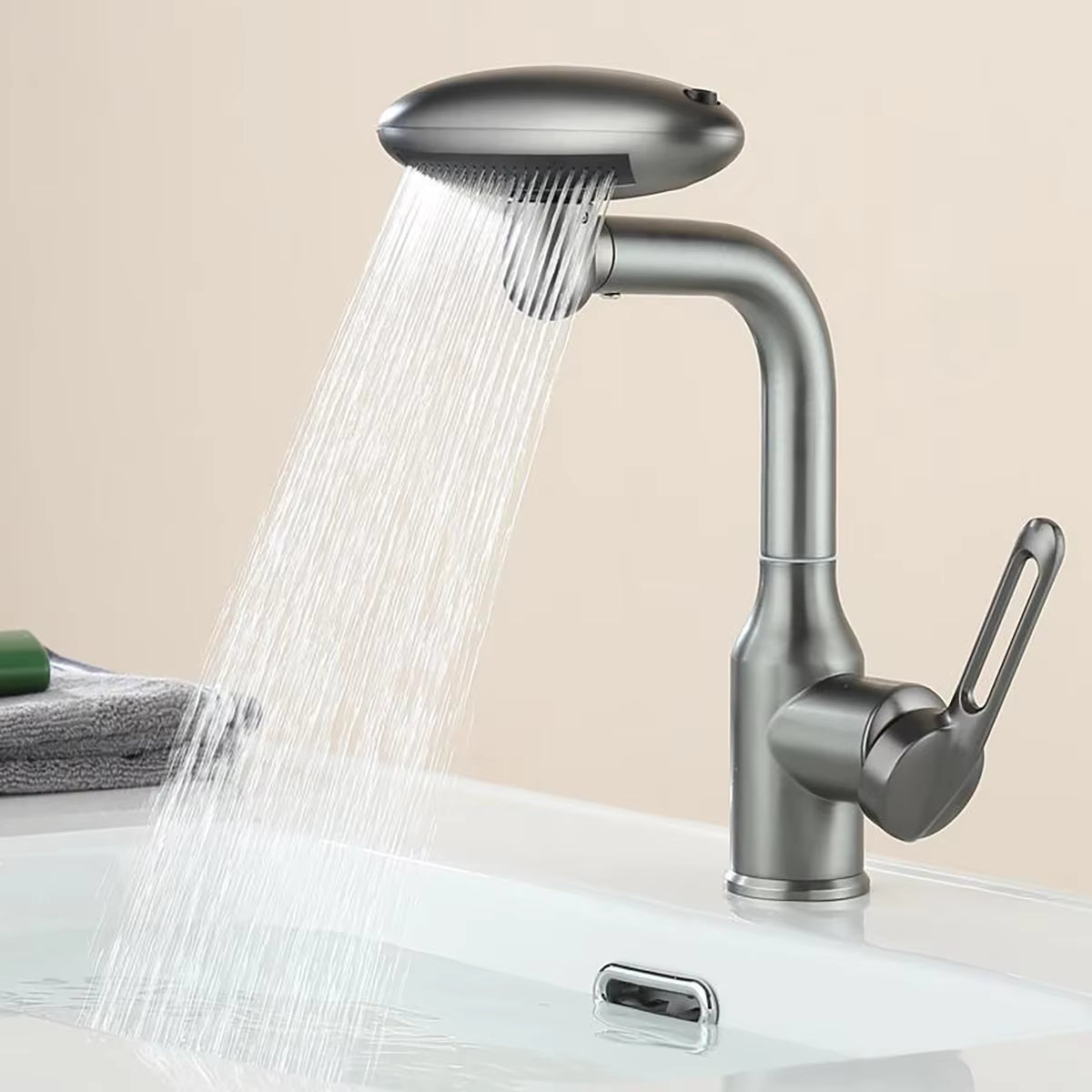 Mitigeur lavabo - MultiFlow Inox 1
