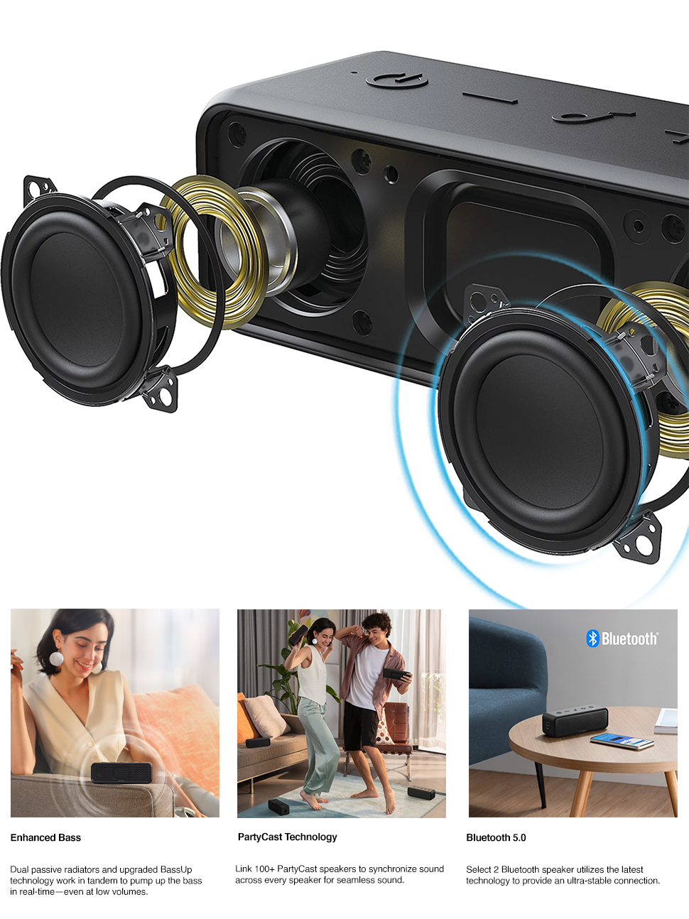 Soundcore Select 2 Portable Bluetooth Speaker A3125 Catalog1