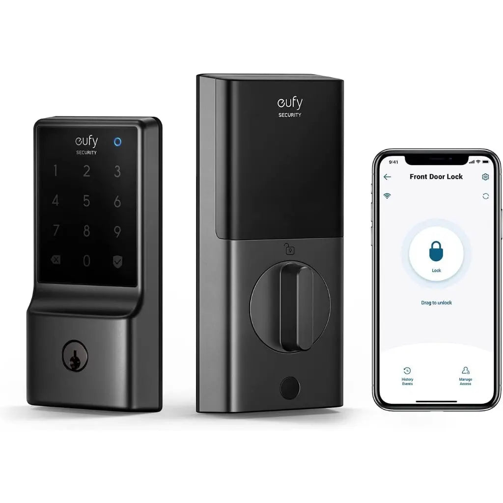 Eufy Security C210 Smart Lock, 5-in-1 Keyless Entry Door Lock, T8502 - Anker Singapore