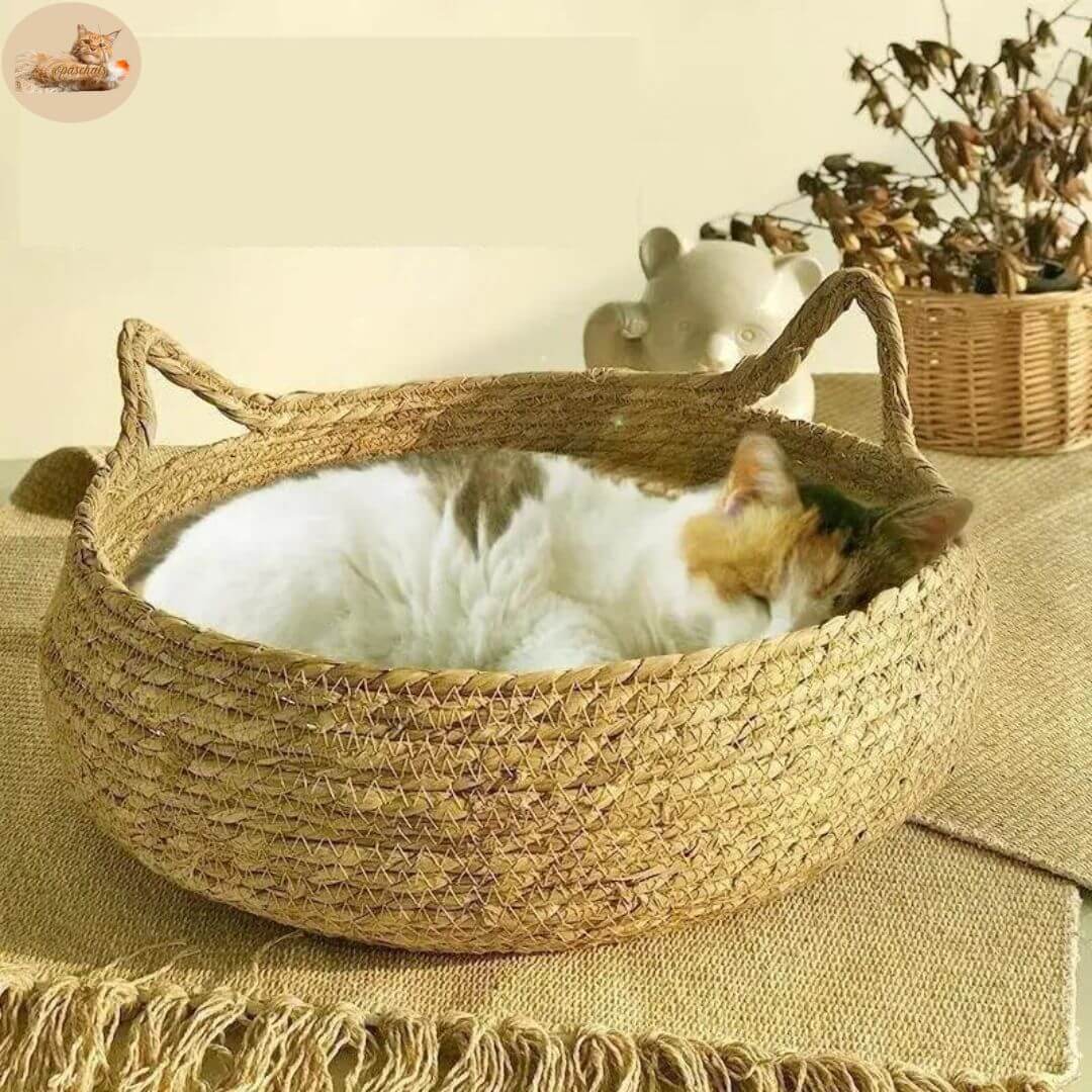 panier-osier-chat-sommeil-réparateur