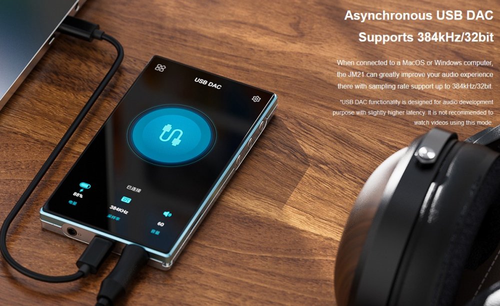 FiiO JM21 Portable High Resolution Digital Audio Player