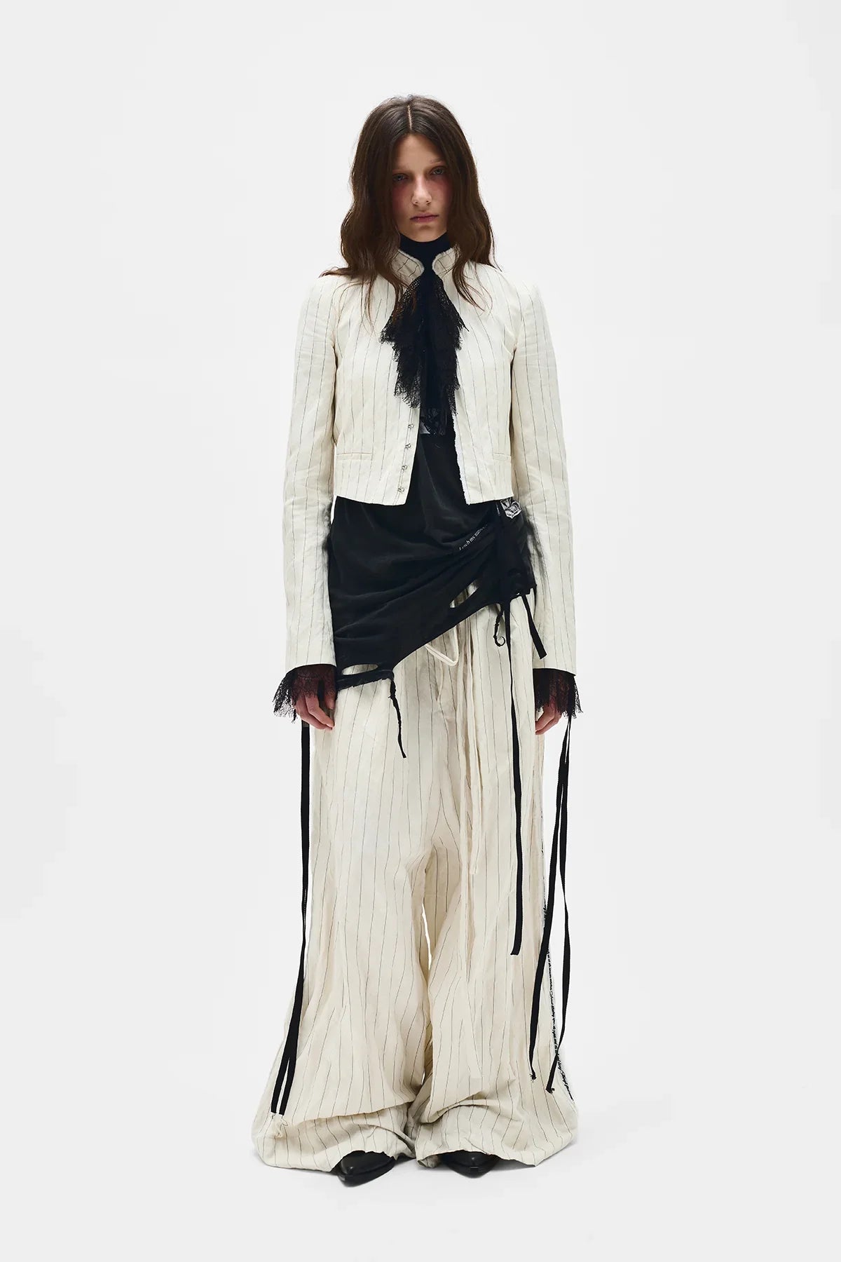 Ann Demeulemeester Kimmi High Comfort Lounge Trousers In Multicolor