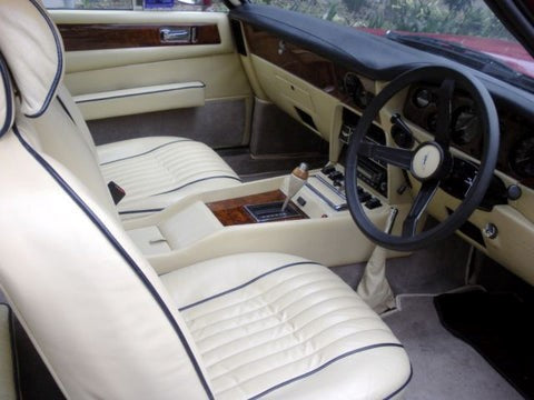 Henry's Aston Martin - After using Leatherique Restoration Oil, Prestine Clean, Prepping Agent and Leatherique Dye