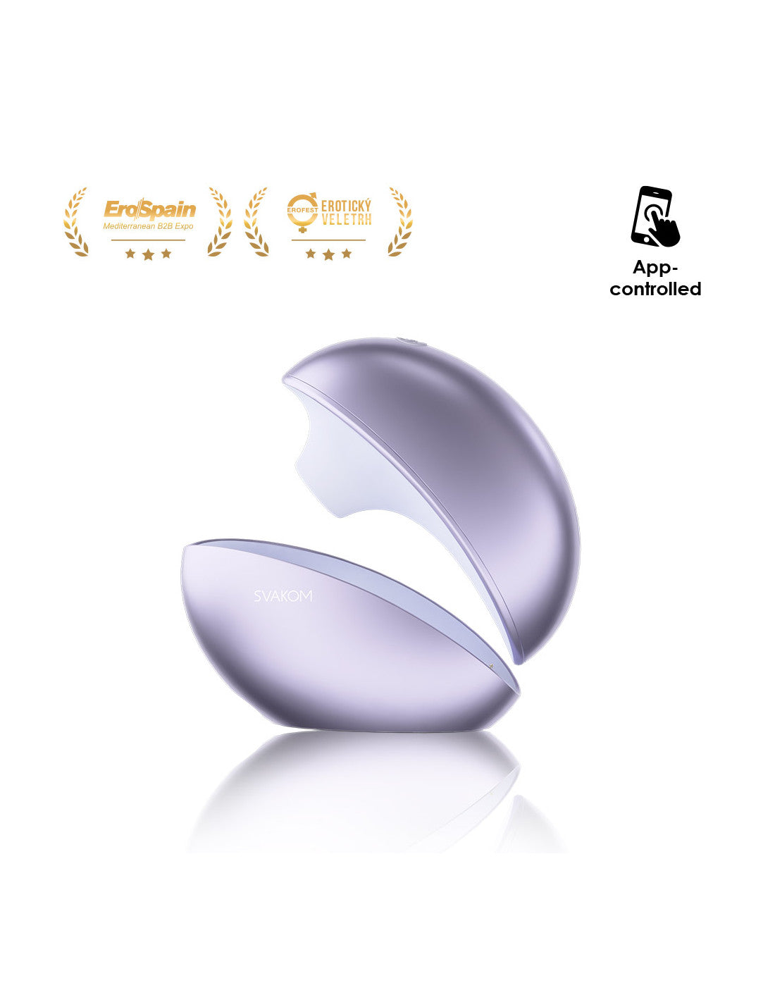Sextoy - Svakom - Pulse Galaxie, stimulateur connecté