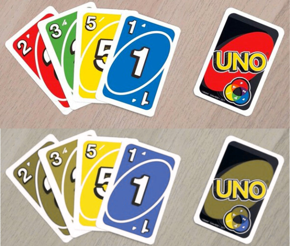 UNO with ColorADD symbols