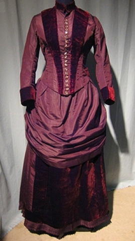 A Memorable Bustle Dress