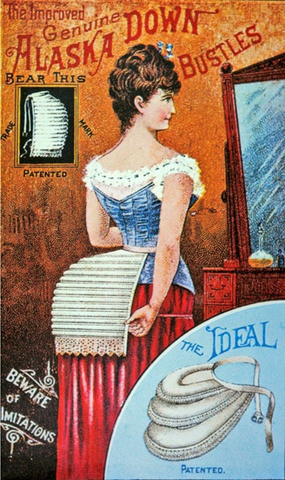 Bustle advertisement 1880s
