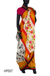 Indian Trendy Hand Painted Sari