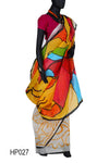 Festiv Cotton Hand Paited Saree