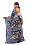 Blended Silk Kantha Stitch Saree (0594)