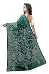 Stylist Hand Thread Gujrati Work Sari