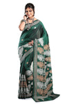 Festival Kantha Stitch Saree