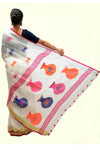 Fancy Linen Handloom Saree