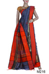 Soft Maheshwari Silk-Cotton Sari's