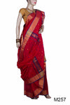 Women's Maheshwari silk cotton saree