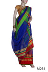 Soft Maheshwari Silk-Cotton Saree's