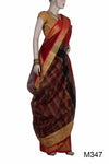 Cotton Silk Handloom Maheshwari Sari
