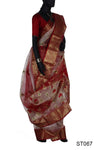 Multicolor Handloom Tant Silk Saree's