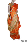 Ethnic Bengali Tussar Silk Saree