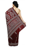 Gujrati Stitch Saree with Pure Silk Mark Tag