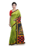 Pure Silk Hand Painted Saree