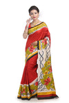 Pure Silk bengali printed saree