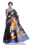 Silk Hand Painted Sari