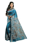 Glamorous Kantha Stitch Partywear Saree