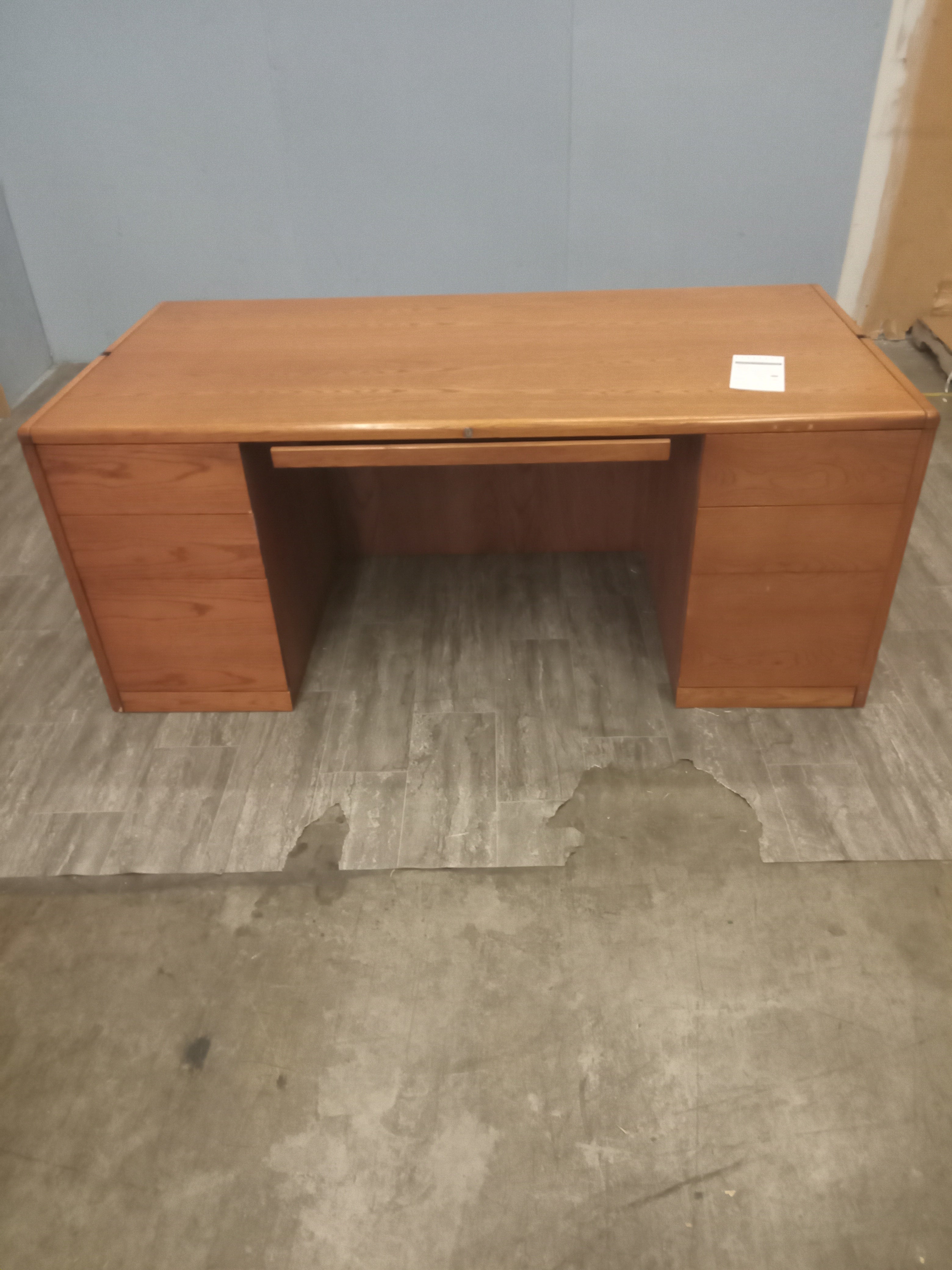 Desk - Double Pedestal