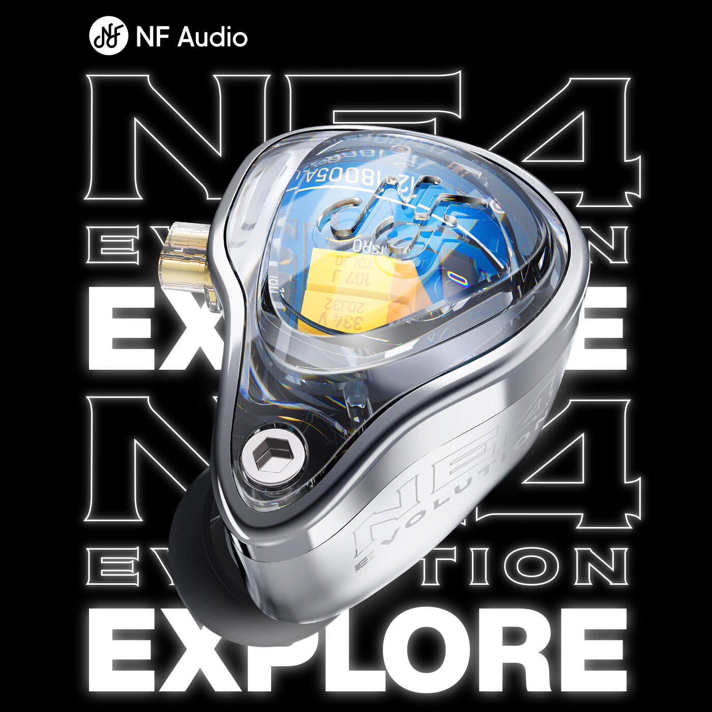 NE4 Evolution交換用フェイスプレート(EXPLORE / CLEAR)画像002