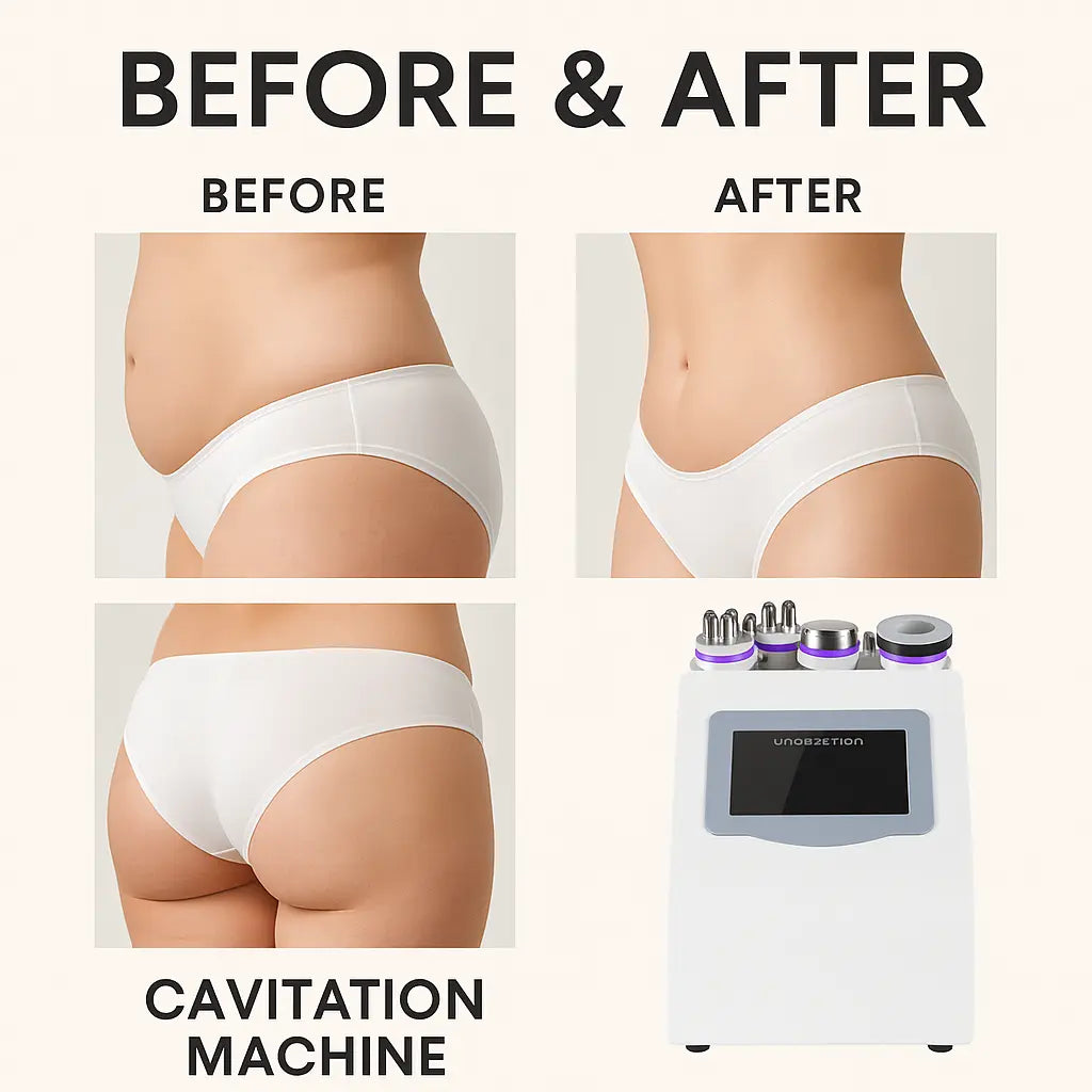 ultrasonic cavitation before and after