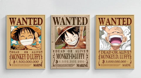 One Piece - Wanted Poster - monkey D luffy