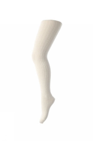 Strømper - Strømpebukser, Cotton - 39 off-white – MiniJacobi