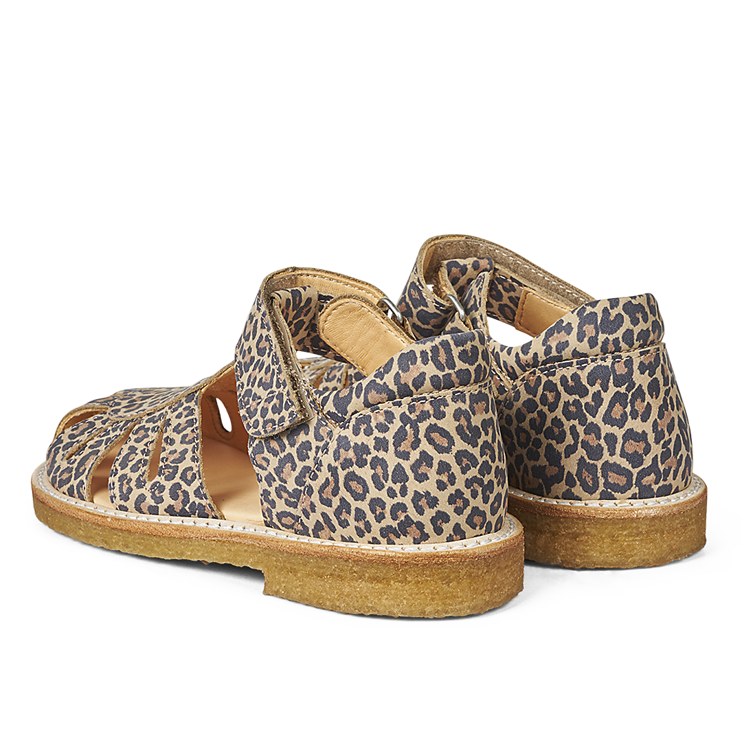hjælper Kan ignoreres klatre Angulus - Sandal Med Velcro, 5226 - Leopard – MiniJacobi