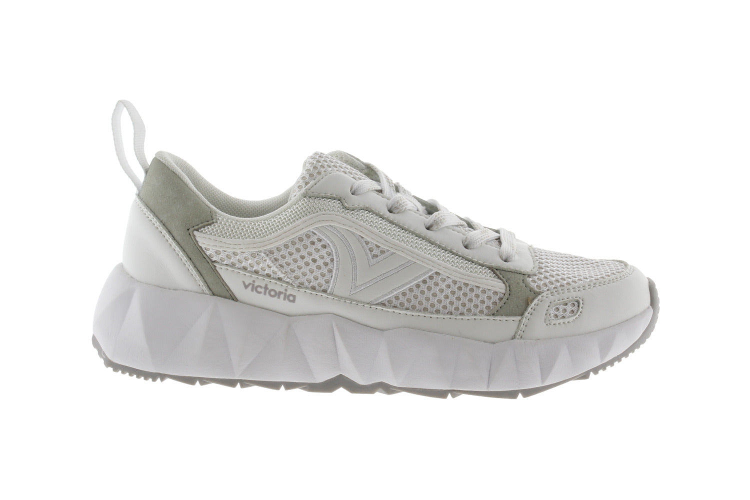 Victoria Shoes - Monochrome Arista Sneaker - Blanco