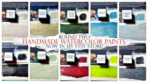 Handmade Watercolor Paints