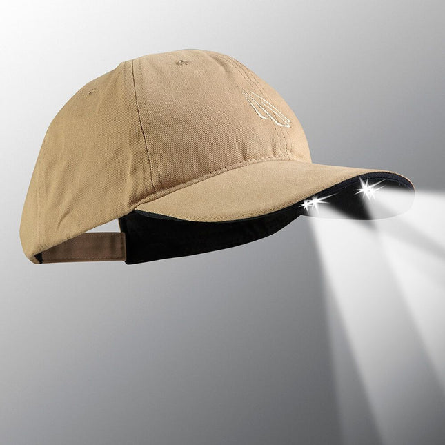 POWERCAP 15/00 Solar Cotton LED Lighted Hats