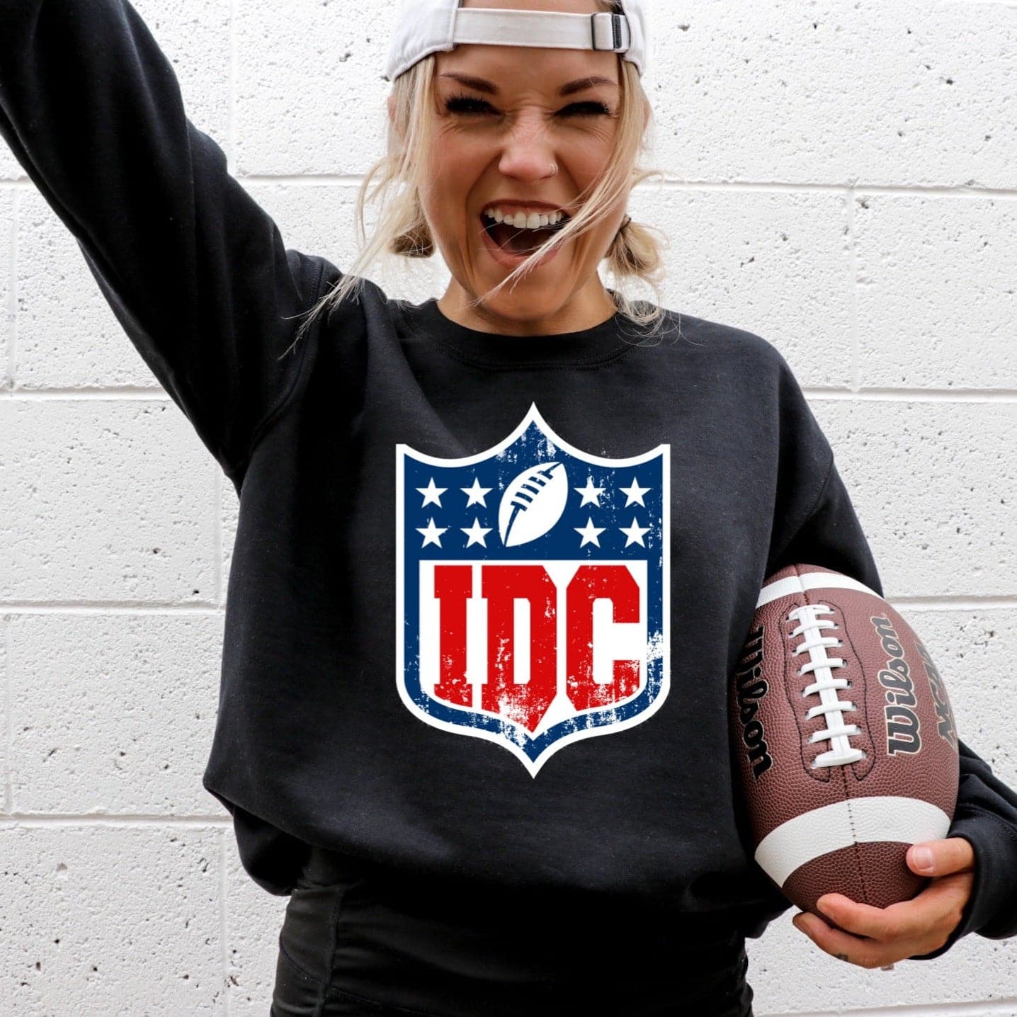 IDC I Don't Care Funny Super Bowl Football Shirt Any 