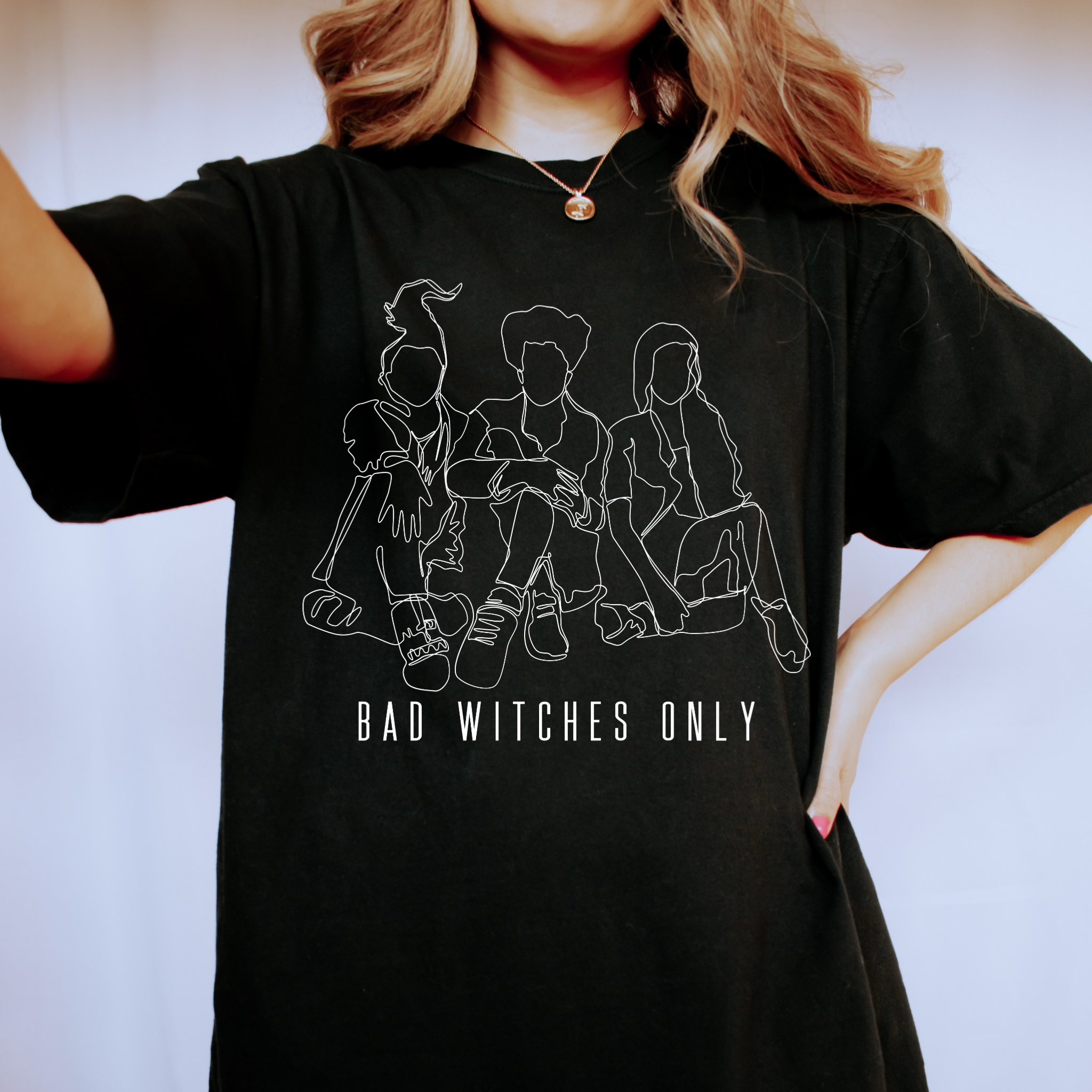 Image of Bad Witches Only Tee  BAD WITCHES ONLY 