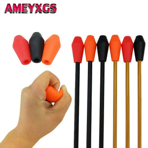 12/24pcs Safety Rubber Arrowheads - Asamian Arms