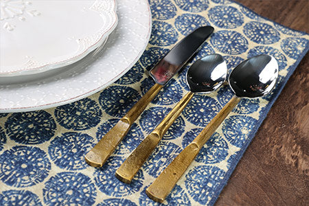 Gold Flatware