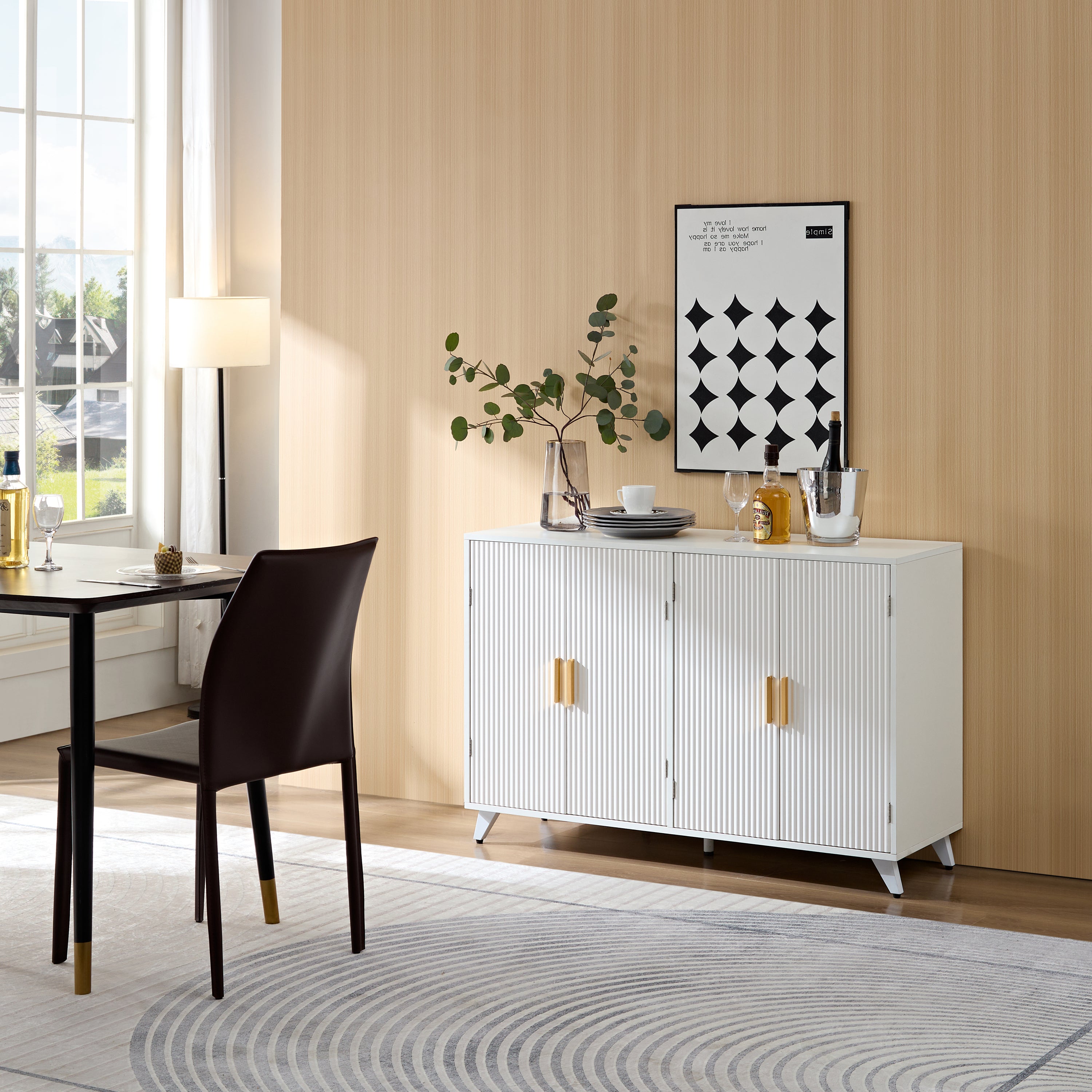 Miller 4 doors Sideboard Buffet