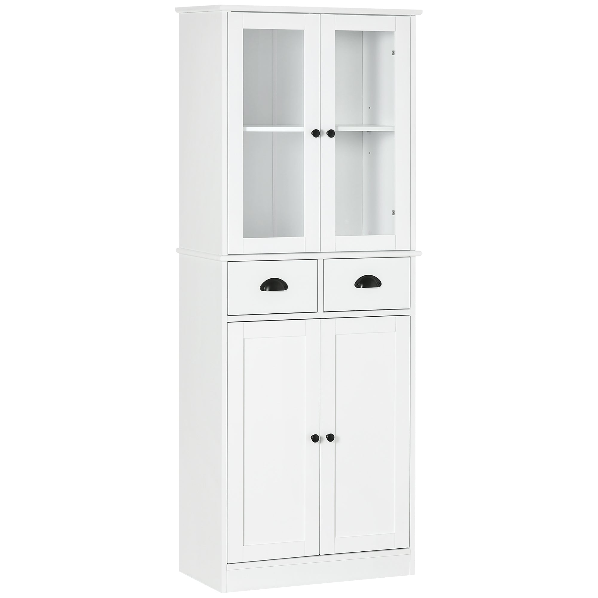 Paterson Traditional Style Storage Cabinet - White